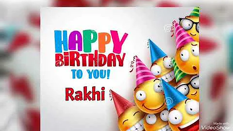 Rakhi Happy Birthday