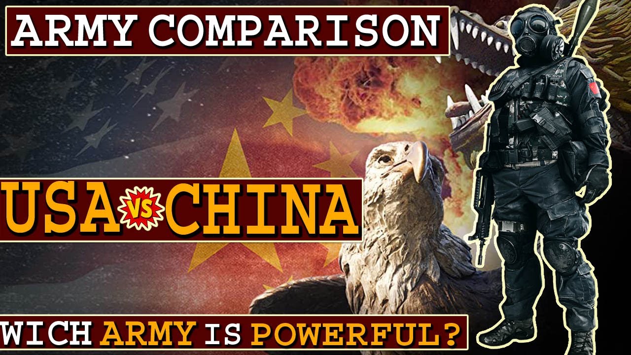 China vs USA Military power comparison - 2020 - YouTube