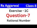 rs aggarwal class 8 chapter 1 exercise 1c question number 7