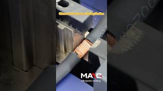 MAAG ultrasonic wire harness welding machine #maagultrasonic #machine #factory #ultrasonicwelding