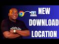 How to Choose New Downloads Location in Chrome Browser - Save Downloaded Files in Different Folder
