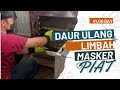 Intip Pengolahan Limbah masker di PIAT UGM