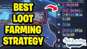 Best Loot Farming Strategy in Solo Leveling: ARISE OVERDRIVE - Fastest Guide