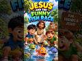 Jesus Joins a Crazy Fish Race 🤣 Animated Story😱