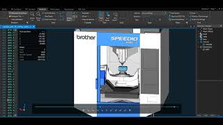 Cimco Machine Simulation - Brother U500Xd2/5AX