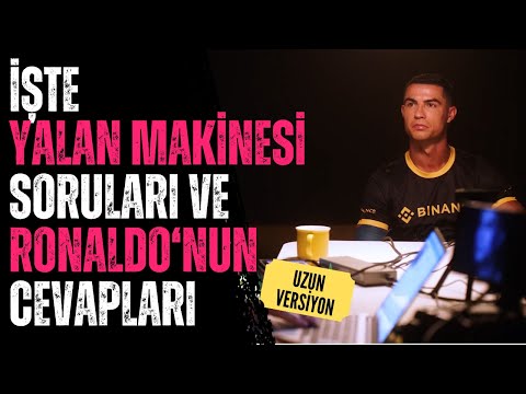 Ronaldo'nun Yalan Makinesi Soruları Yayınlandı! Ne soruldu, ne cevap verdi?