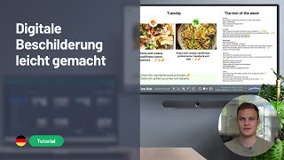 Digitale Beschilderung leicht gemacht | Produktdemonstration