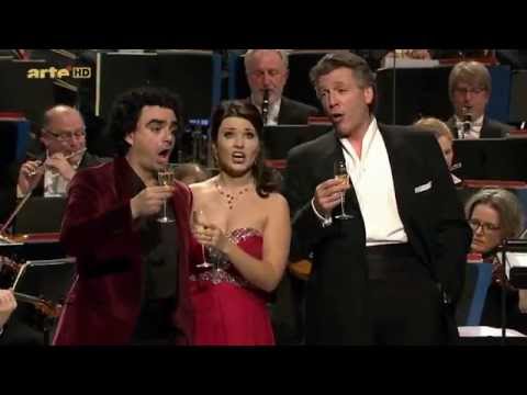 Olga Peretyatko, Thomas Hampson & Rolando Villazón: Brindisi