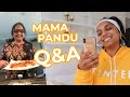 My Indian Mom Answers Your Questions + Mama Pandu Update | Deepica Mutyala
