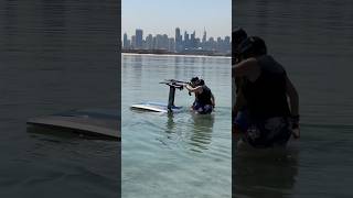 E-Foul Dubai | Fly water boarding | Electric surfboard #dubailife