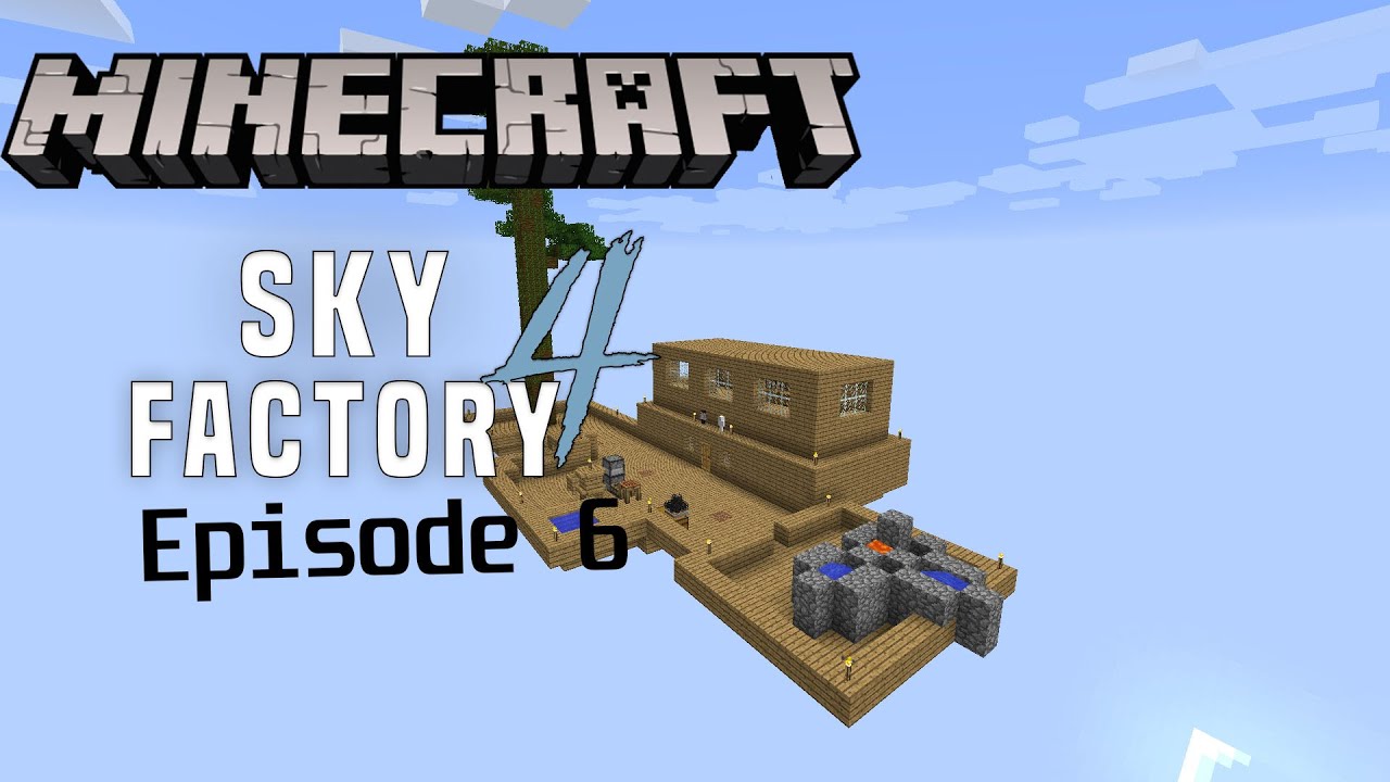 G R O U T | Minecraft Sky Factory 4 Let's Play | Episode 6 - YouTube
