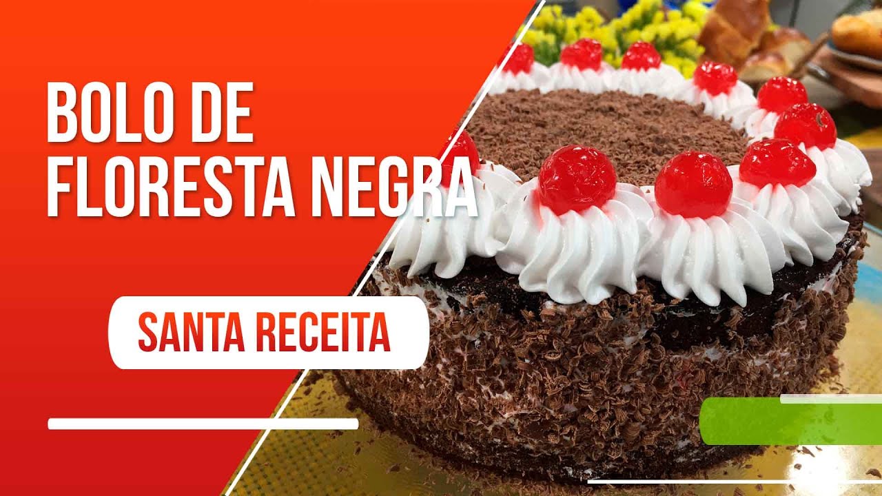 Um clássico da confeitaria: bolo floresta negra!