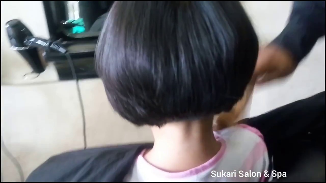  Potong  Rambut  Bob  pony Rata YouTube