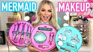 NEW TARTE MERMAID MAKEUP COLLECTION | FULL FACE FIRST IMPRESSIONS