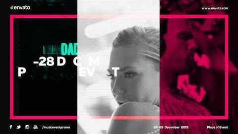 Music Event Promo - After Effects Project Files | VideoHive 14076128