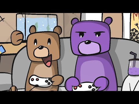 Super bear adventure everyone vs bareen's brother 🐻🐥 