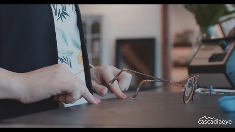 Best Glasses Adjustment Tutorial -  Optician Helps with Fitting