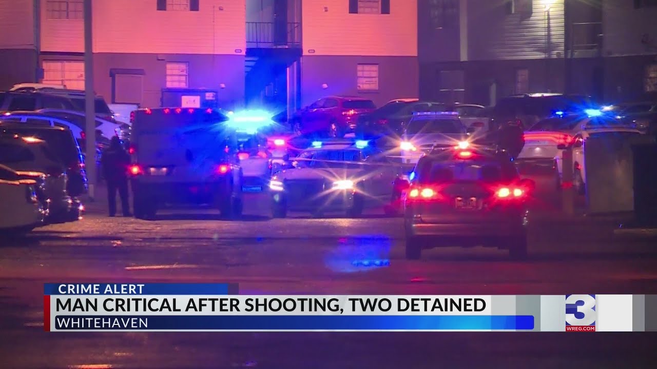 1 shot, 2 detained in shooting at Whitehaven complex - YouTube
