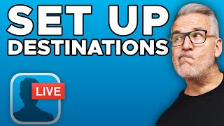 How To Set Up Livestream Destinations In Ecamm Live Version 4