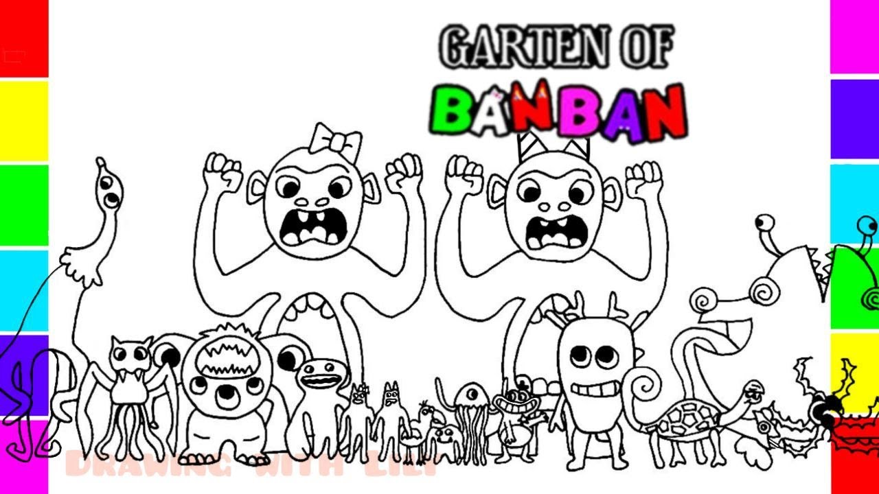 Garten Of Banban 5 Coloring - Apps on Google Play