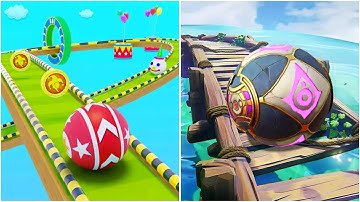 Going Balls ⚡️Vs Rollance Balls ⚡️Gyrosphere Race 🚀Walkthrough SpeedRun Gameplay🔥😎