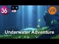 VR 360° Underwater Adventure VR Video Google Cardboard 3D