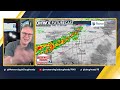 Thursday AM 5/21 fastcast. A lot of showers the next few days and looking at holiday weekend.
