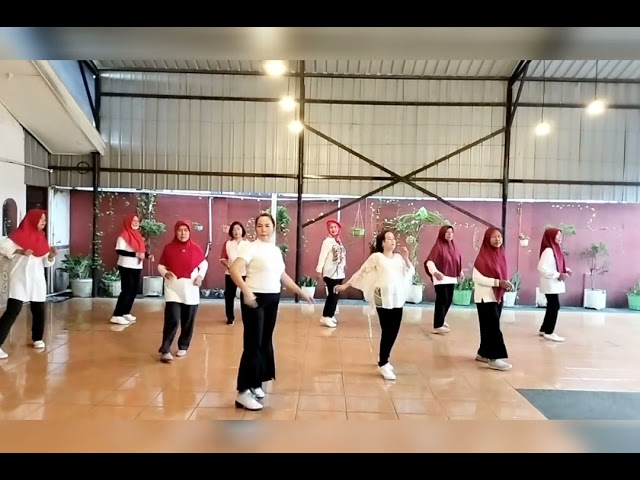 Balada Pelaut LD choreo by Yulia u0026 Daisy (INA) Demo by IMLD with Anantakupa group LD class=