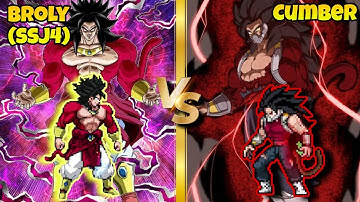 Jump Force MUGEN - Broly (SSJ4) vs Cumber