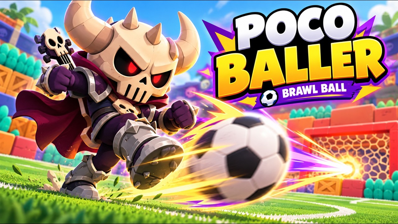 Spamming Poco in Brawl Ball… - YouTube