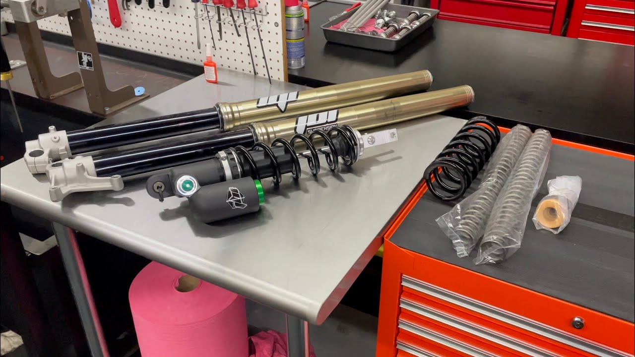 2019 Kawasaki KX450F Showa suspension revalve, rebuild, and new