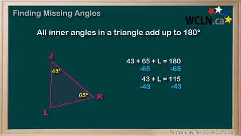 WCLN - Finding Unknown Angles