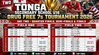 TONGA SECONDARY SCHOOL U16 7s TOURNAMENT 2026