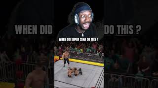 WHEN DID JOHN CENA LEARN THESE MOVES ? #wwe2k #wwegames #johncena #shortsfeed #wwe2k26