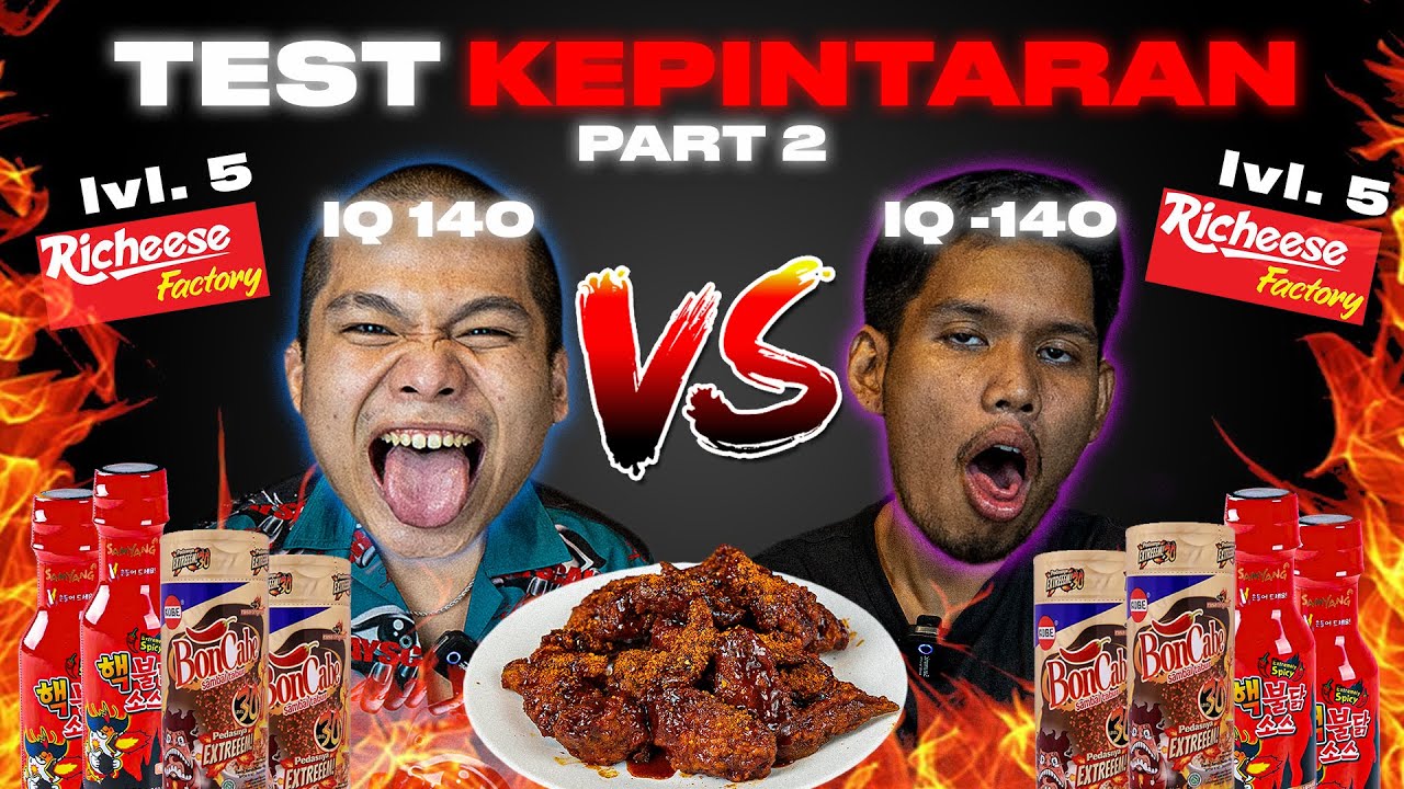 REMATCH TEST KEPINTARAN CELLOSZXZ VS IBEN ! RICHEESE LV. 5 + SAMYANG NUCLEAR + BONCABE! 