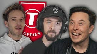 82M-86M - How Pewdiepie Has Been Defeating T-Series - Part 3
The Pewdiepie vs T-Series saga continues. For the third installment, we see what great lengths Felix went in order to keep the number 1 spot, alongside big names doing their part to keep Pewdiepie on top. From the MrBeast Super Bowl support to the Elon Musk Meme Review video, here is how Pewdiepie has been defeating T-Series.
Subscribe to Pewdiepie: https://www.youtube.com/user/PewDiePie
Twitter: https://twitter.com/kevinreyes1121
Instagram: https://instagram.com/kevinreyes1121
#Pewdiepie #TSeries #PewdiepievsTSeries #MrBeast #JackSepticEye #Fortnite #Minecraft #Roblox #ElonMusk #MemeReview 82M-86M - How Pewdiepie Has Been Defeating T-Series - Part 3