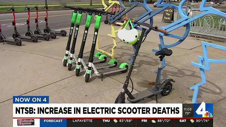 NTSB: Increase in electric scooter deaths