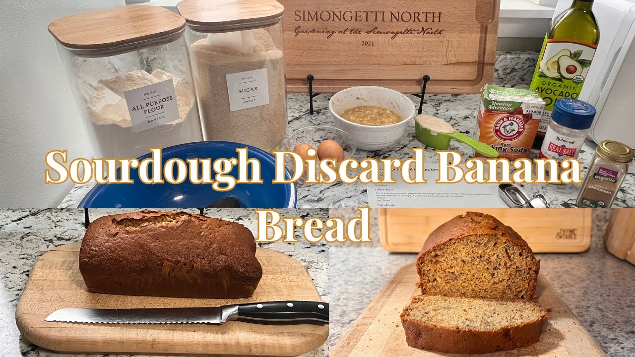 Я превратила остатки закваски в НЕОТРАЗИМЫЙ банановый хлеб!