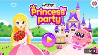 The Grand Royal Ball! 🏰Cocobi Princess Party: Magic Gown Styling, Tiara Crafting & Palace Decoration screenshot 5