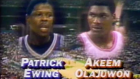 Patrick Ewing vs. Akeem Olajuwon: Their 1984 NCAA ...