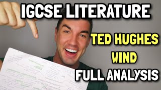 IGCSE LITERATURE - Ted Hughes - Wind (FULL ANALYSIS)