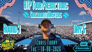 ATP Cincinnati Masters Tennis Predictions Today 2026 Betting Breakdown