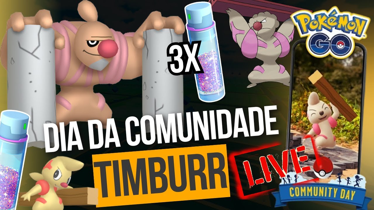 LIVE, DIA DA COMUNIDADE DO TIMBURR COM 3X POEIRA ESTELAR NA CAPTURA