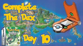 Completing the Emerald Pokedex | Day 10