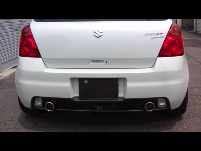 スイフトスポーツ マフラー サウンド ロッソモデロ GT-8 Ver.2