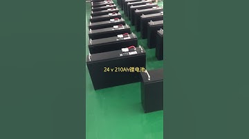 MANLY Singapore customer 50 sets of customized 24V 210AH lithium battery pack for cleaning robot