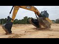 ลองขับรถใหม่ SANY SY215C คอลโทรลแตะเบาๆพอน่ะ Excavator