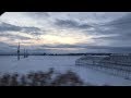 JR石北本線に乗って旭川から北見へ - 冬の北海道ぷち旅行 Part3 (4K Ultra HD)