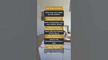 10 Questions to Ask at an Open House 👀🏡