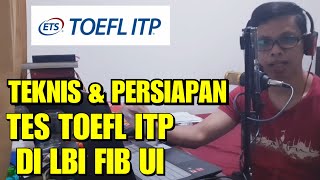 Pengalaman Tes TOEFL ITP Online di LBI FIB UI | Part 1 - Teknis & Persiapan screenshot 4